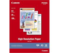 [1033A006] Canon Etui 20 Feuilles Papier Photo HR-101N A3 106g