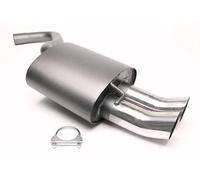 1034166 Pot d'échappement sport DTM en acier 2 x 76 mm de haut rond tranchant avec ABE pour série 3 e90 e91 - Sans enregistrement - 1034166