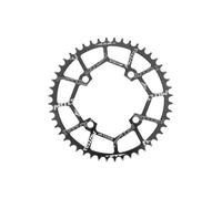 104 BCD Plateau de vélo 40T 42T 44T 46T 48T 50T 52T Plateau fin pour 8 9 10 11 12 vitesses VTT, BMX Bike, Gravel Bike et vélo de route (noir 48T)