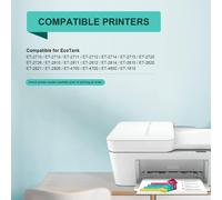 104 Encre Multipack Compatible Pour Epson 104Xl D'Encre Pour Epson Et-2710 Et-2711 Et-2712 Et-2714 Et-2715 Et-2720 (Noire,Cyan,Magenta,Jaune)