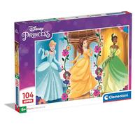 Clementoni Puzzle Disney Princess Supercolor 104 pièces
