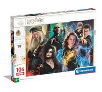 Clementoni Puzzle Harry Potter 104 Pièces - Supercolor, Puzzle pour Enfants, Fabriqué en Italie, 25775