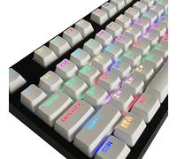 104 touches ABS rétroéclairées OEM russe coréen pour clavier de jeu
