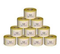 10400 Étiquettes thermiques pour Bizerba - 58 x 43 mm - douille 40 mm - Adhésif permanent