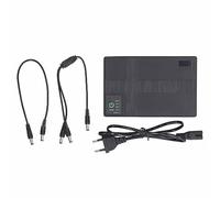 10400mAh Double Entrée UPS Batterie de Secours Mini Power Bank pour Routeur Modem Caméra de Sécurité 5V 9V 12V 2A, Sortie POE 15V 24V 1A, pour Enregistreur D'Empreintes
