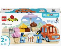 10458 LEGO® DUPLO Bluey Excursion au magasin de crème glacée avec Bluey