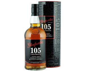 105 CASK STRENGTH HIGHLAND SCOTCH MALT SCOTCH UNIQUE WHISKY 70 CL