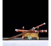(105 cm)Katana acajou + fourreau,épée samouraï Bokken d'entraînement faite à la main,Katana japonais bois,pour accessoires cosplay d'anime,accessoire Iaido,cadeaux d'anniversaire Noël hommes et femmes
