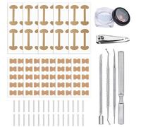 105 Pcs Kit Ongles Incarnés En Forme,Correction Des Ongles Des Orteils - Correction Des Ongles Des Orteils Incarnés,Orteil Kit De