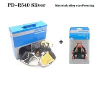 105 Pd-R540 R550 5800 R7000 R8000 Pédales De Vélo De Route En Carbone Pédales À Verrouillage Automatique Pédales Éventuelles D Avec Crampons Sm-Sh11 Sh12 Sh10 - Type R540 Sliver Sh10