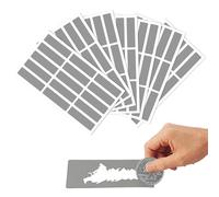 105 Pièces Carte à gratter Gris,Cartes à Gratter Cartes Étiquette Rectangle,Autocollant à Gratter,Ticket a Gratter,DIY Carte à Gratter,pour DIY Carte Postale Surprise Secret
