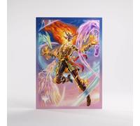 Gamegenic MTG Lorwyn Eclipsed Sleeves Ashling The Limitless, accessoire de jeu, housses imprimées en couleur finition texturée, multilingue