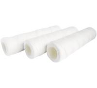 105006 - Lot De 3 Cartouches Filtrantes Anti-Sédiments Bobinée 20 Microns - Pour Bol De Taille Standard 10" - Filtrer Les Impuretés Du Réfrigirateur - Durée : 1 An - Fabriqué En France