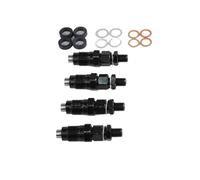 105078-0111 Lot de 4 injecteurs de carburant diesel 1050780111 78-0111 Compatible avec Mazda Bravo WL WLT Compatible avec Ford Courier 2,5 L WL-T Pièces de carburant Moteurs ensemble de 4