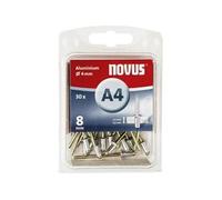 Rivet aveugles alu 4 X 8 MM (30 PCES) Novus