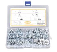 105Pcs T Nut Kit M4 - M10 | Galvanized Steel | for Woodworking