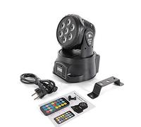 105W LED DMX512 Disco Lumière RGBW (4 en 1) Moving Head Stage Lampe Télécommande Beam Lumière Rotative pour Disco DJ Club Fête Bar Noël Théâtre Mariage
