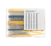 106 Valeurs * 20 Pièces 1/8W 1% Metal Film Resistor Kit 10R to 1M
