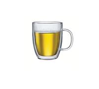 - 10606-10 - BISTRO - SET 2 MUGS - JUMBO DOUBLE PAROI AVEC ANSE - 45 CL