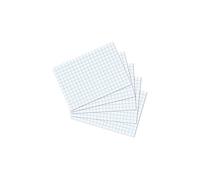 [10621431-3] herlitz Lot de 3 Lots de 100 Fiches bristol A7 Quadrillée Blanc