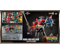Threezero Figurine d'action Voltron : Defender of the Universe Robo-Dou Édition Retro Toy 27 cm