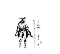 106849 TNMT MIRAGE ÉLITE FOOT NINJA GUARD BW AF