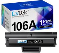 106A Compatible Cartouche De Toner Remplacement Pour Hp 106A W1106A Pour Laser 107A 107R 107W Mfp 135A 135R 135W 135Wg 137Fnw 137Fwg (Noir, 1-Pack)