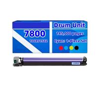 106R01582 Tambour Cyan de Remplacement Compatible avec Les imprimantes Xerox Phaser 7800, 7800DN, 7800DX et 7800GX, Haut rendement 145 000 Pages