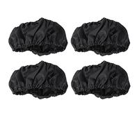 107/5000 4pcs / set landau cache-poussière pour poussette protection de roue accessoires anti-poussière noirs pour enfant enfant bébé(S)