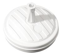 [10703BL] EDA PLASTIQUES Pied de Parasol plastique rond 13 L pour Tube Ø 18 à...