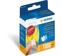 [1071] HERMA pack de 1000 pastilles pour photos dans un distributeur en carton