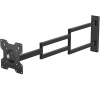 108,5 cm Support TV Mural, pivoter, Incliner, Tourner, TV env. 24-50 Pouces - 25 kg, jusqu'à VESA 200x200mm (Noir)