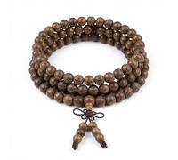 108 bracelet de mala de perles de prière,Collier Méditation Longueur Ajustable 86cm - Accessoire Spirituel Authentique pour Méditation, Yoga et Mantras - Idéal comme Cadeau Zen pour Hommes et Femmes