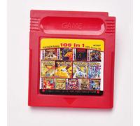 108 en 1 Cartouche de jeu vidéo Pokemon pour GBC/GBA/GBASP/GBM
