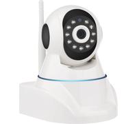 1080P 1/3 pouce CMOS Caméra IP HD WiFi Caméras de surveillance Babyphone pivotant Caméra de surveillance avec contrôle App IR Vision nocturne Audio bidirectionnel