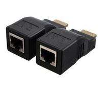 1080P 3D HDMI A RJ45 Lan Ethernet Réseau Cable Extenseur Over by Cat 5e Cat 6 G