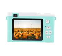 1080p 48MP HD Dual Camera Portable Camera Portable Digital avec 15x Zoom LED Flash WiFi Transfert Compact Petit Appareil Photo pour Voyager (Green)