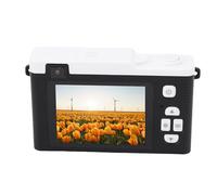 1080p 48MP HD Dual Camera Portable Camera Portable Digital avec 15x Zoom LED Flash WiFi Transfert Compact Petit Appareil Photo pour Voyager (Black)