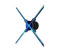 1080P 65Cm/25.6in 3D Holographic Fan Light Vedio Hologram Fans Display for la publicité 32GB 3D Holograph Holo Projector Grand Angle de Vision