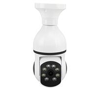 1080P Ampoule Caméra de sécurité sans Fil 5 GHz WiFi Caméra de sécurité à Domicile 355 ° Caméra de Surveillance à Domicile Intelligente E27 Prise D'ampoule Moniteur de Plafond