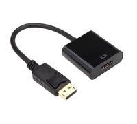 1080p DP DisplayPort Mâle vers HDMI Femelle Convertisseur Adaptateur Câble
