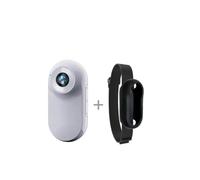 1080P Full HD Mini caméra d'action WiFi AP Hotspot Anti-secousse Sport enregistreur vidéo Cyclisme Moto équitation Voyage caméra for Animaux de Compagnie(Only Camera,White Standard Pro)
