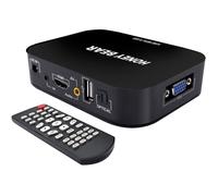 1080p HD TV Mini Media Player - MKV - Lit Tous Les Fichiers De Disques Durs USB/Flash Drives/Cartes Mémoire - HDMI et Câbles AV