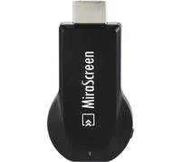 1080P MiraScreen WiFi Display Receiver 2.4G HDMI DLNA Airplay Miracast AV TV Dongle Black