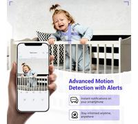 1080P WiFi Miniature Spy Camera-Smart Surveillance Camera with Night Vision,Motion Detection and Long Battery Life Remote Surveillance for Baby,Home,Office and Year