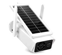 1080P Wireless Security Camera - Solar Powered, IP66 Waterproof, Night Vision, Dual Connection, Smart Motion Detection