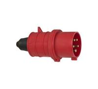 Brennenstuhl 1081050 Fiche CEE IP44, 400 V, Rouge/noir