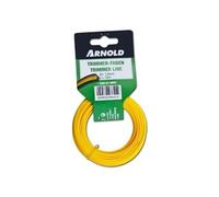 Arnold Fil pour coupe-bordure 1082-U1-0002 Nylon rond noir 1,6 mm / 15 m