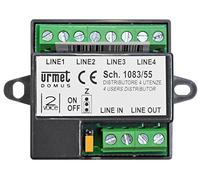Urmet Distributeur Domus Spa 1083/55 — 4 outils, 2 voix