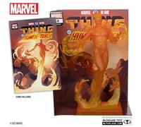 McFarlane Toys Jouet à collectionner Torche Humaine 1:6 avec scène (Marvel 2 en Un #10)